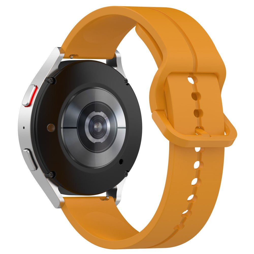 20mm Universal silicone strap - Yellow#serie_5