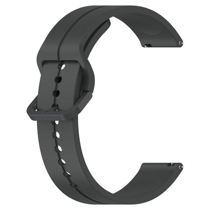 Meget Flot Silikone Universal Rem passer til Smartwatch - Sølv#serie_10