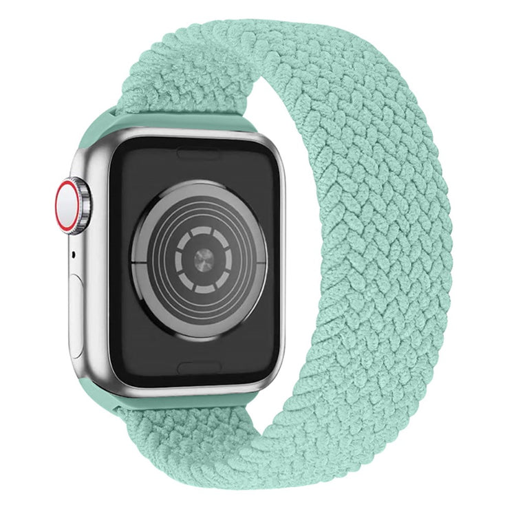 Helt vildt nydelig Apple Watch Series 7 41mm Nylon Rem - Størrelse: L - Grøn#serie_24