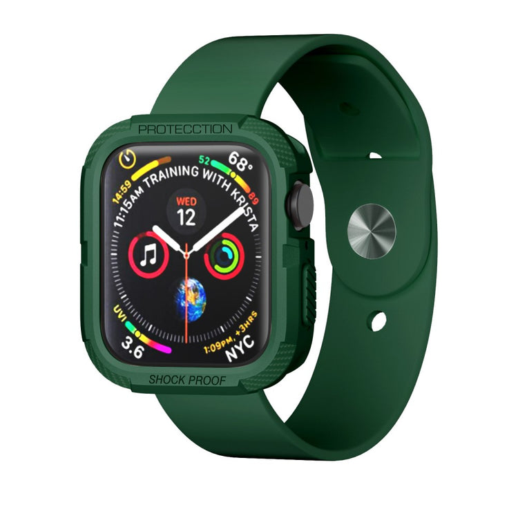 Apple Watch Series 7 41mm  Silikone Bumper  - Grøn#serie_1