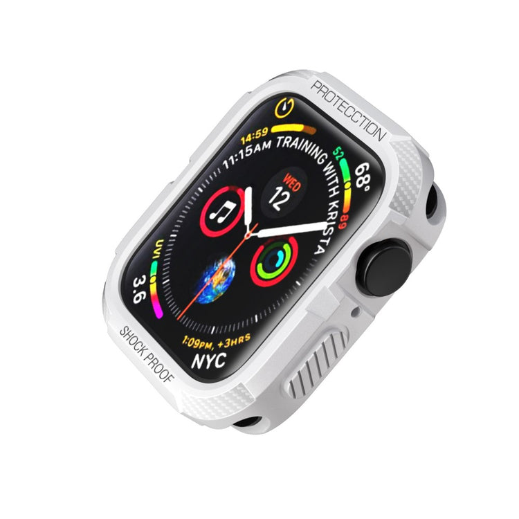 Apple Watch Series 7 41mm  Silikone Bumper  - Hvid#serie_5