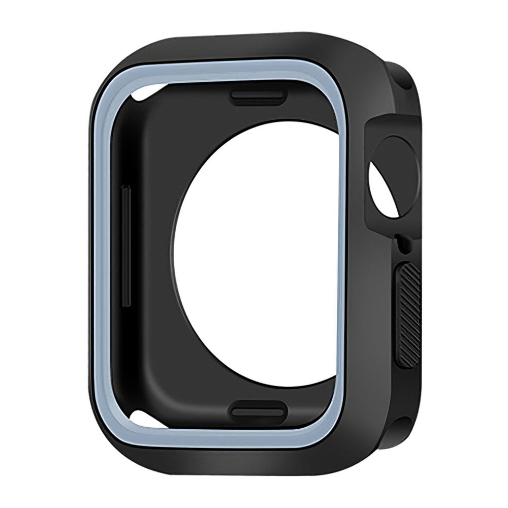 Apple Watch Series 7 41mm  Silikone Bumper  - Sølv#serie_3