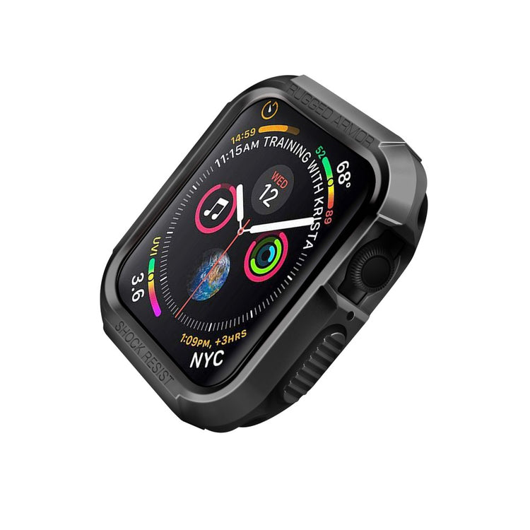 Apple Watch Series 7 41mm  Silikone Bumper  - Sort#serie_1