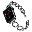 Davvero Resistente Apple Watch Series 7 41mm Metallo E Strass Cinturino