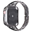Eminente Apple Watch Series 7 41mm Metallo E Strass Cinturino
