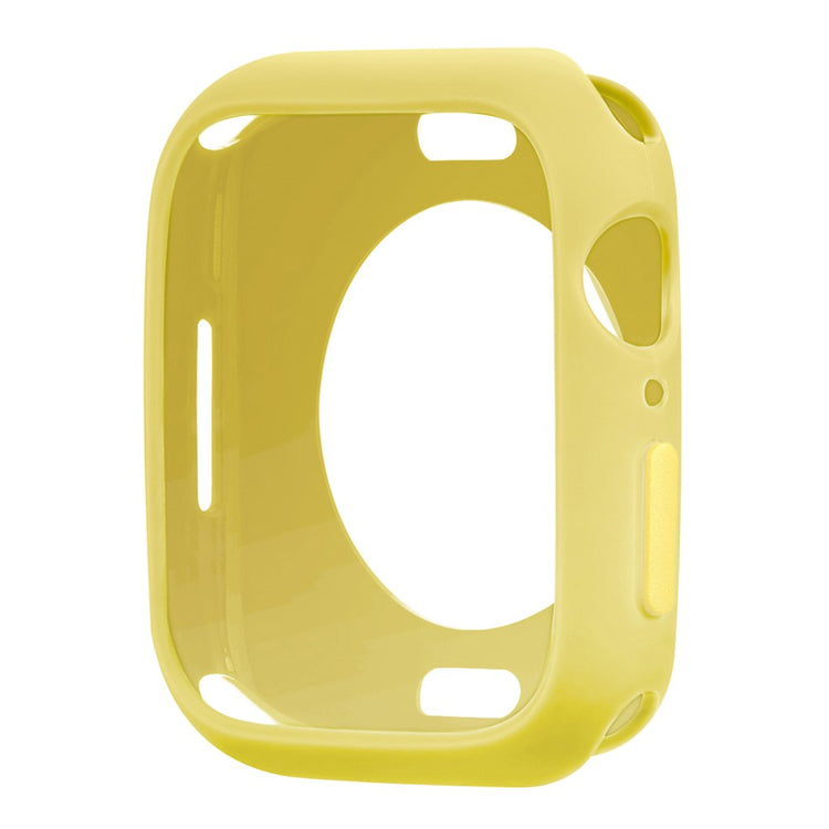 Apple Watch Series 7 41mm  Silikone Bumper  - Gul#serie_13