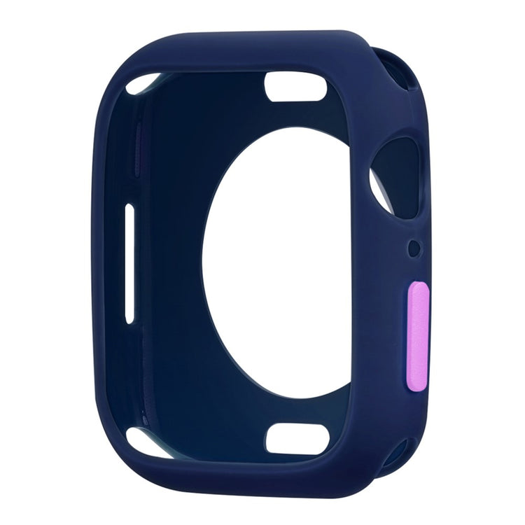 Apple Watch Series 7 41mm  Silikone Bumper  - Blå#serie_19