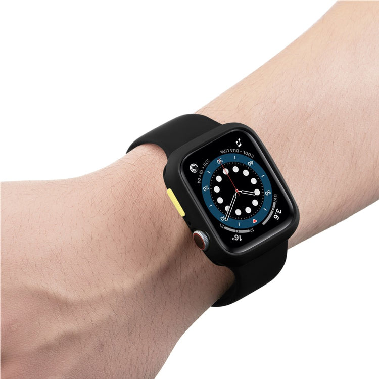 Apple Watch Series 7 41mm  Silikone Bumper  - Sort#serie_3