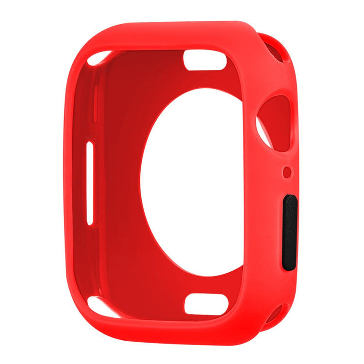 Apple Watch Series 7 41mm  Silikone Bumper  - Rød#serie_8