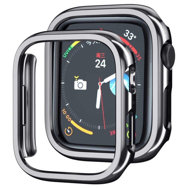 Apple Watch Series 7 41mm  Silikone Bumper  - Sort#serie_1