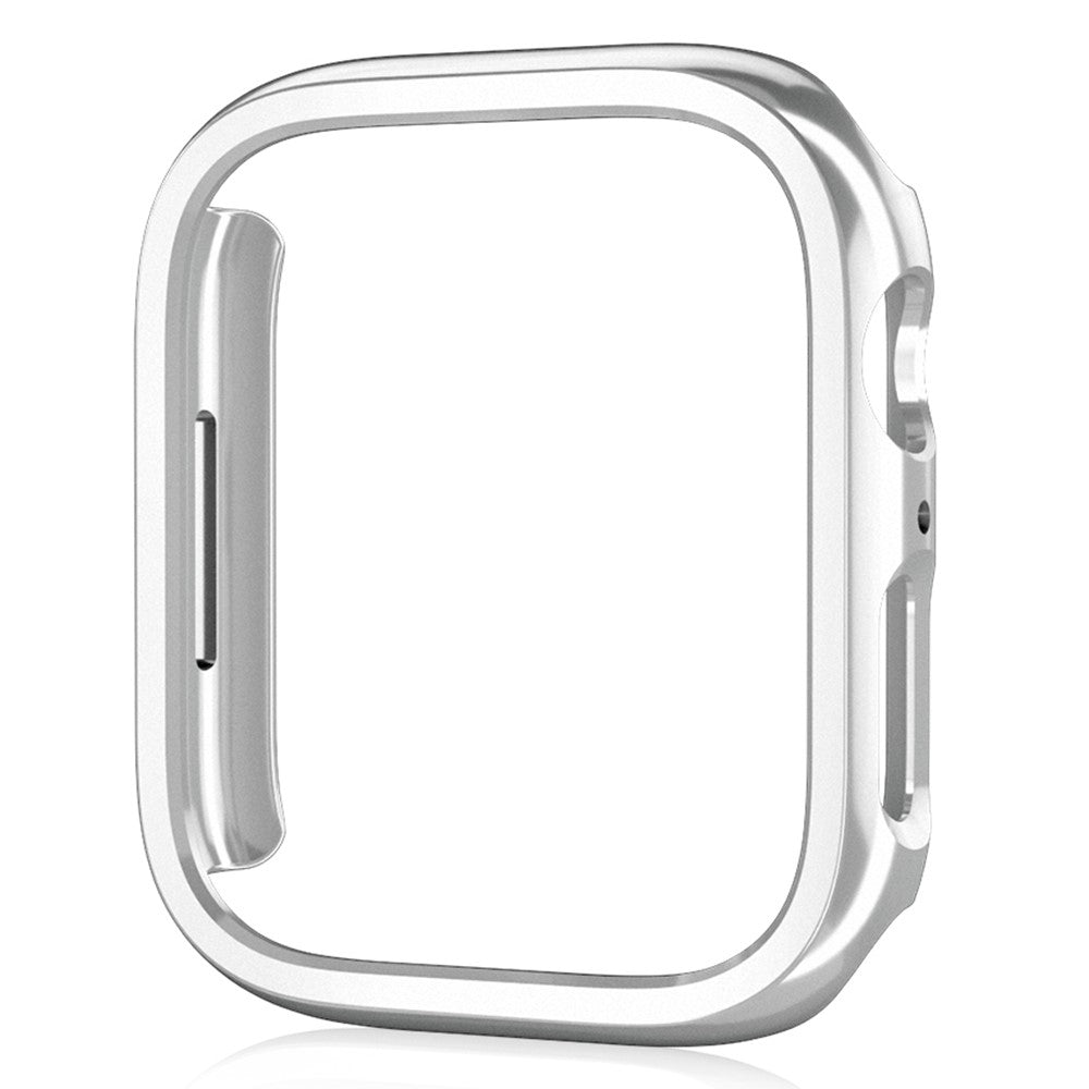 Apple Watch Series 7 41mm  Silikone Bumper  - Sølv#serie_2