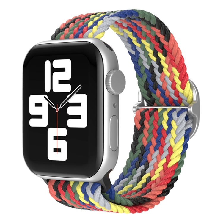 Vildt skøn Apple Watch Series 7 41mm Stof Urrem - Flerfarvet#serie_24