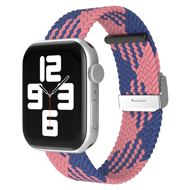 Helt vildt hårdfør Apple Watch Series 7 41mm Stof Urrem - Flerfarvet#serie_19