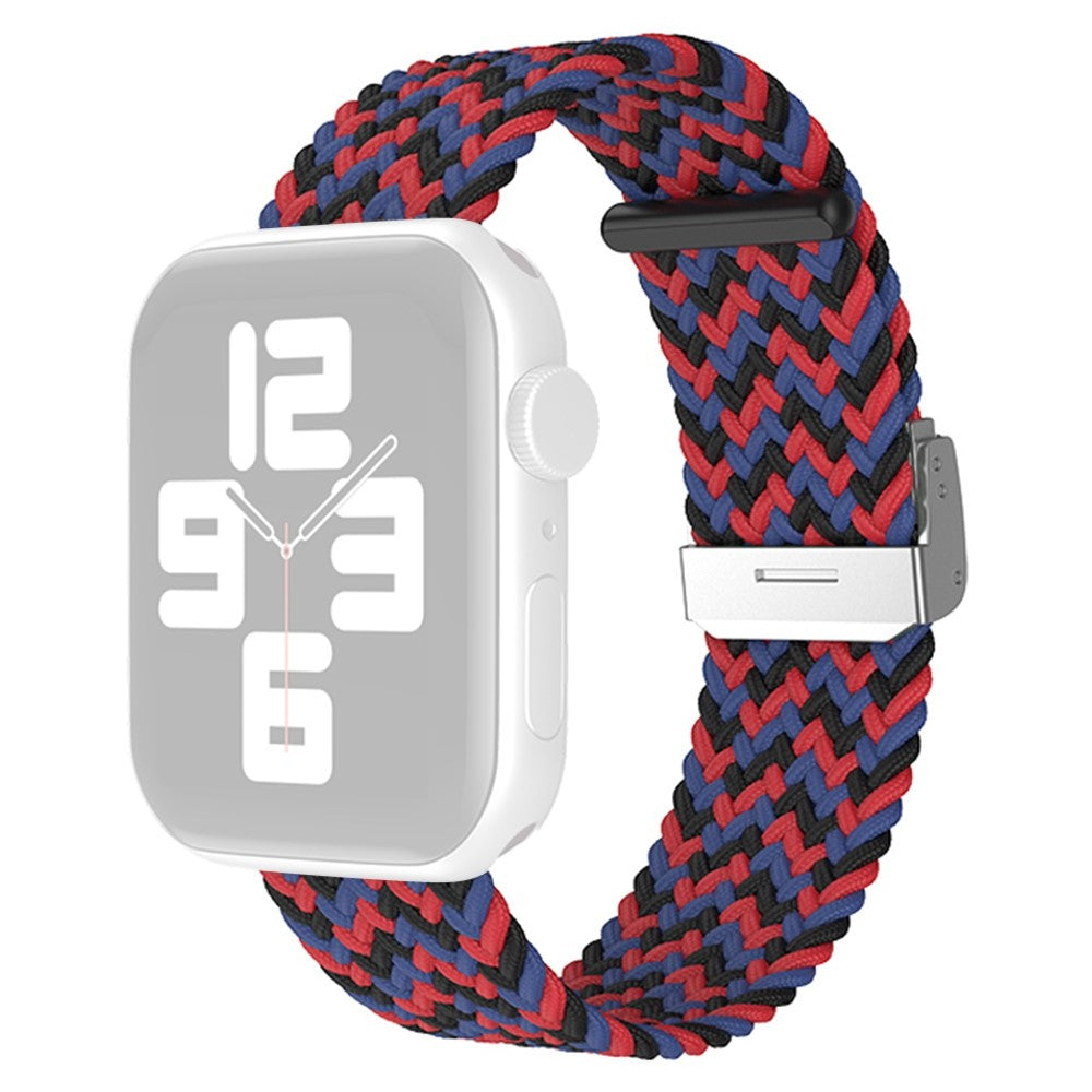 Flot Apple Watch Series 7 41mm Nylon Rem - Rød#serie_5