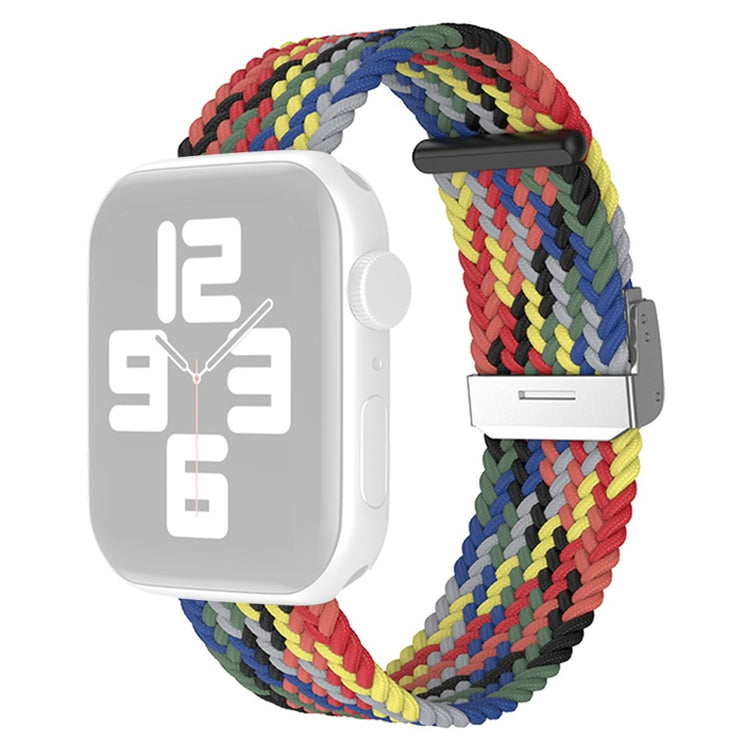 Meget godt Apple Watch Series 7 41mm Nylon Rem - Flerfarvet#serie_16