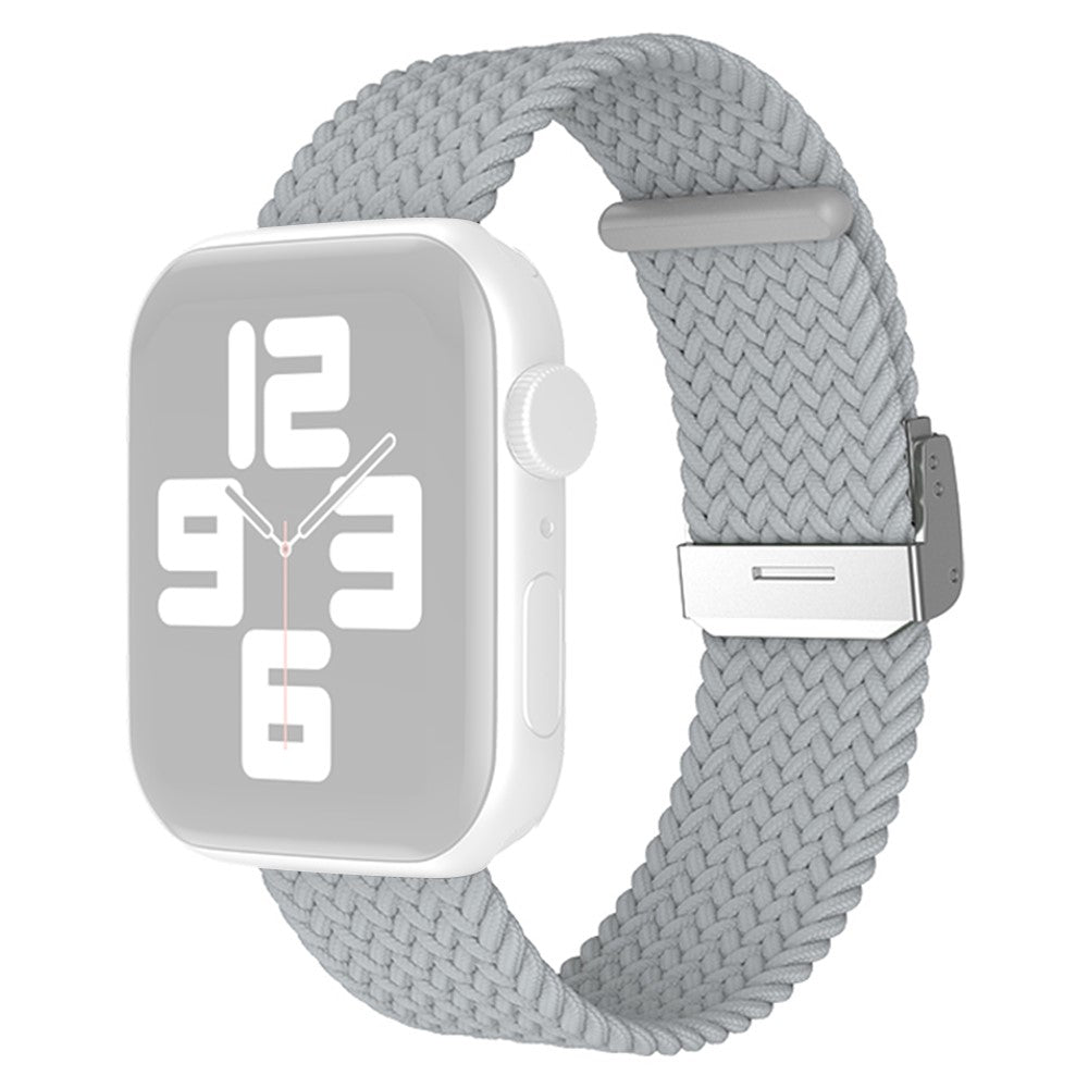 Meget godt Apple Watch Series 7 41mm Nylon Rem - Hvid#serie_2