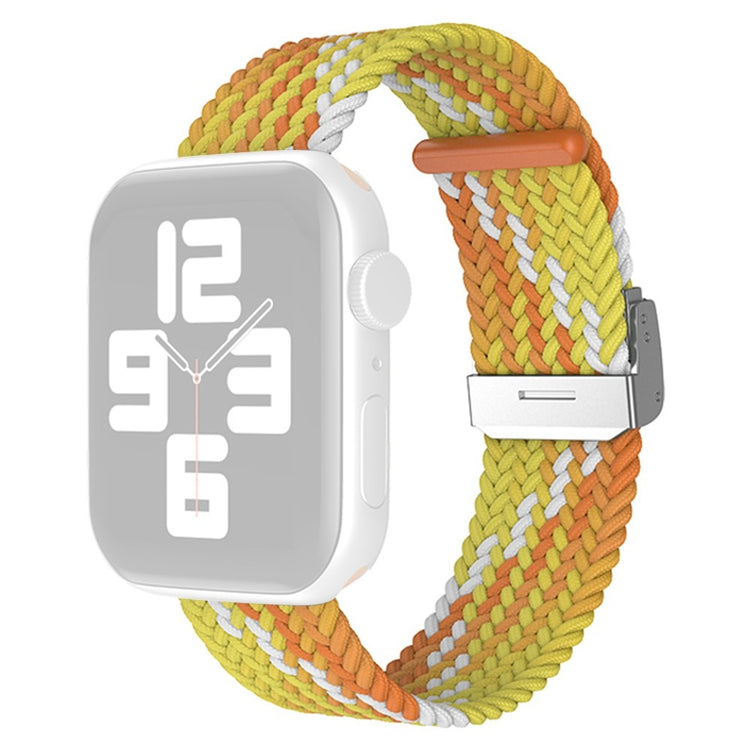 Meget godt Apple Watch Series 7 41mm Nylon Rem - Gul#serie_24