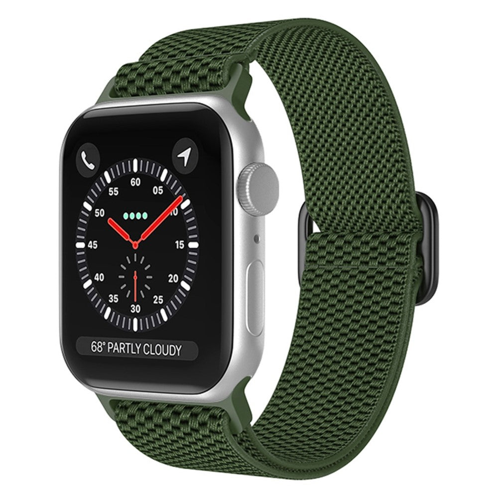 Mega fint Apple Watch Series 7 41mm Stof Urrem - Grøn#serie_11