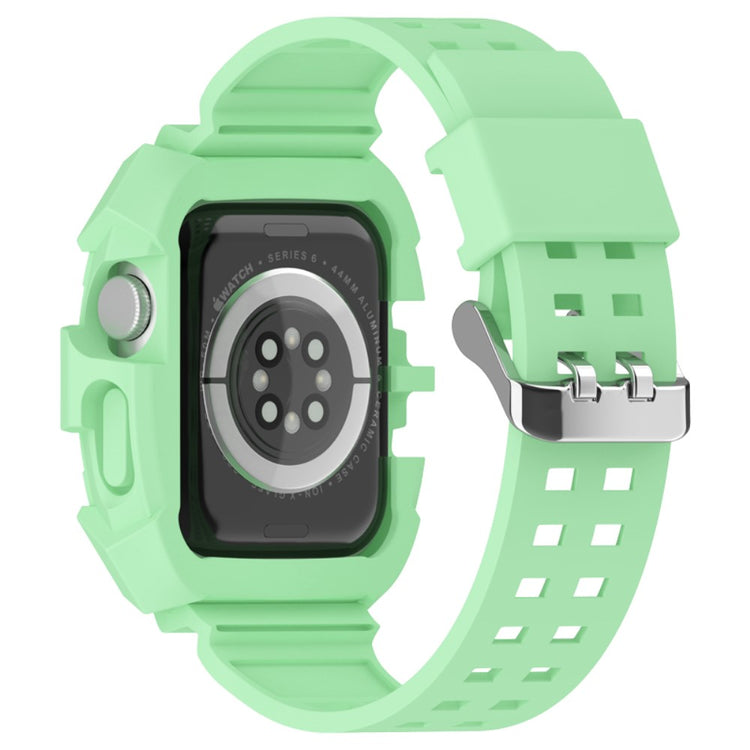 Stilren Apple Watch Series 7 41mm Silikone Urrem - Grøn#serie_4
