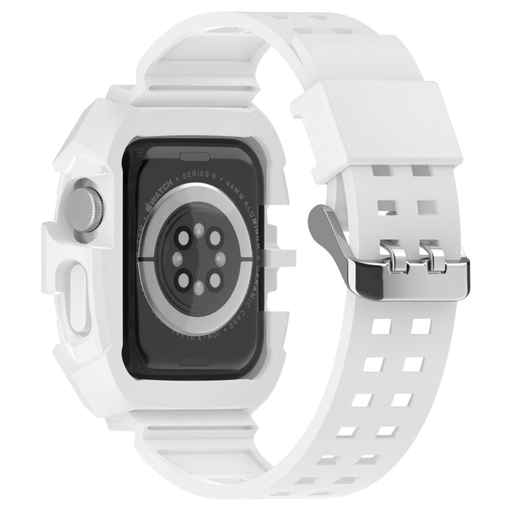 Stilren Apple Watch Series 7 41mm Silikone Urrem - Hvid#serie_6