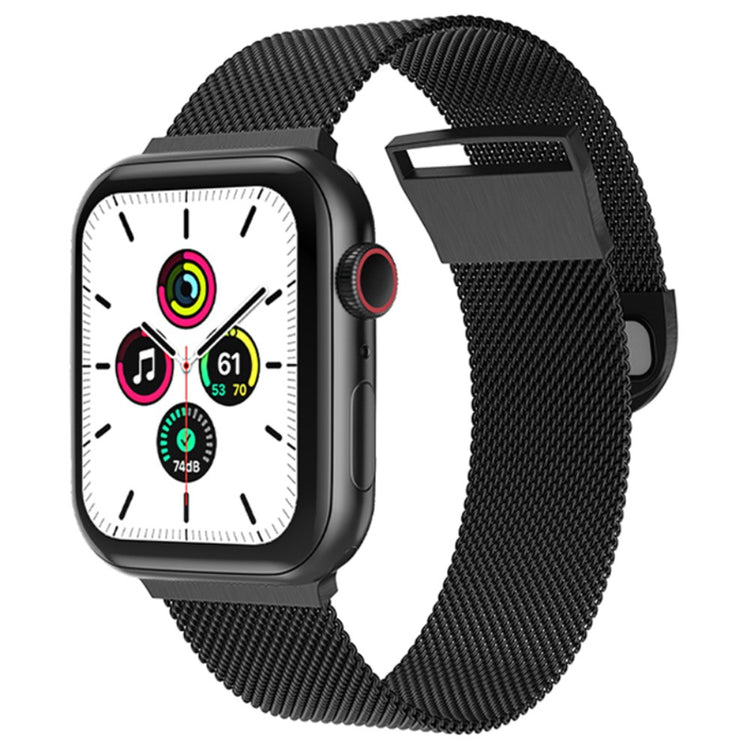 Super fed Apple Watch Series 7 41mm Metal Urrem - Sort#serie_6