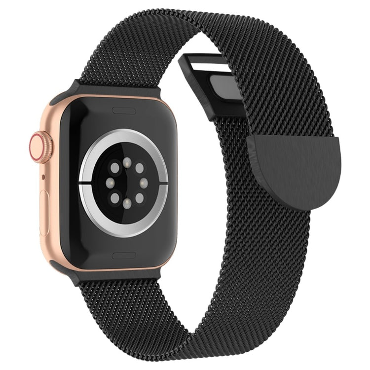 Super pænt Apple Watch Series 7 41mm Metal Rem - Sort#serie_6