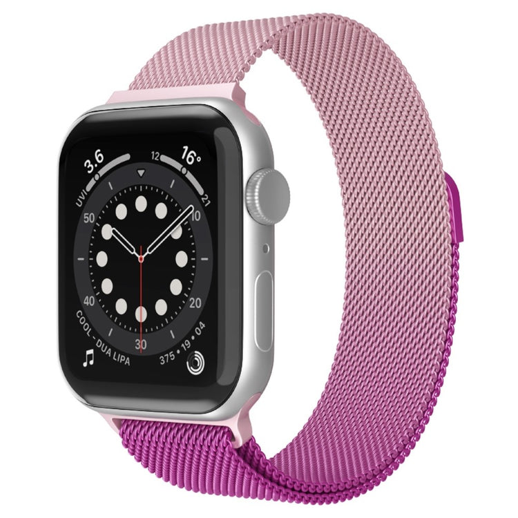 Godt Apple Watch Series 7 41mm Metal Urrem - Flerfarvet#serie_12