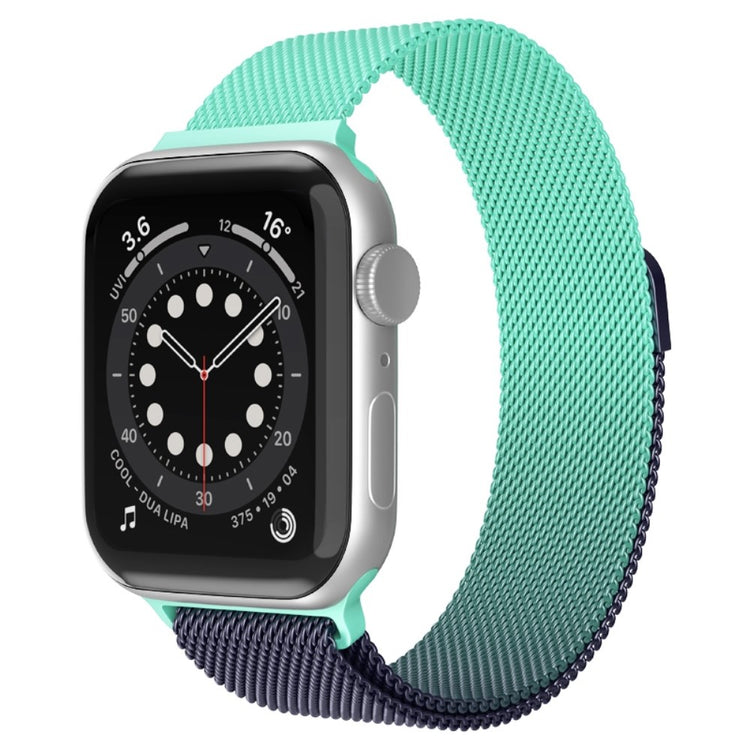 Godt Apple Watch Series 7 41mm Metal Urrem - Flerfarvet#serie_6