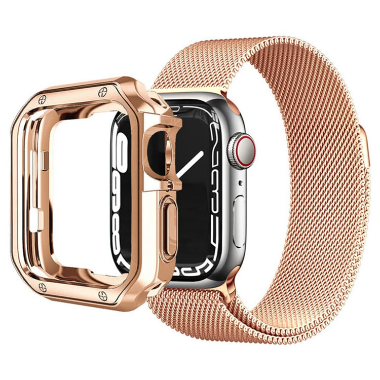 Apple Watch Series 7 41mm  Silikone Bumper  - Pink#serie_5