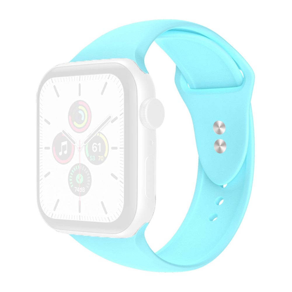 Mega sejt Universal Apple Silikone Rem - Blå#serie_17
