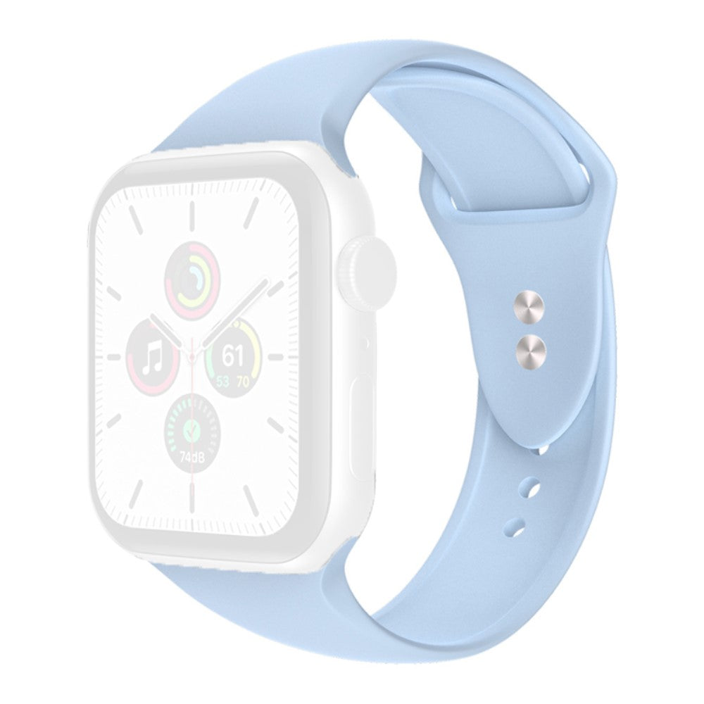 Mega sejt Universal Apple Silikone Rem - Blå#serie_18