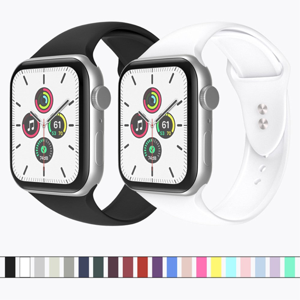 Meget cool Universal Apple Silikone Urrem - Lilla#serie_20