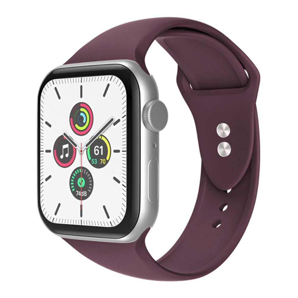 Meget cool Universal Apple Silikone Urrem - Rød#serie_8