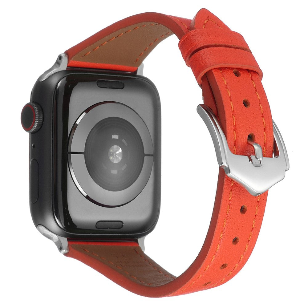 Flot Universal Apple Ægte læder Rem - Orange#serie_5