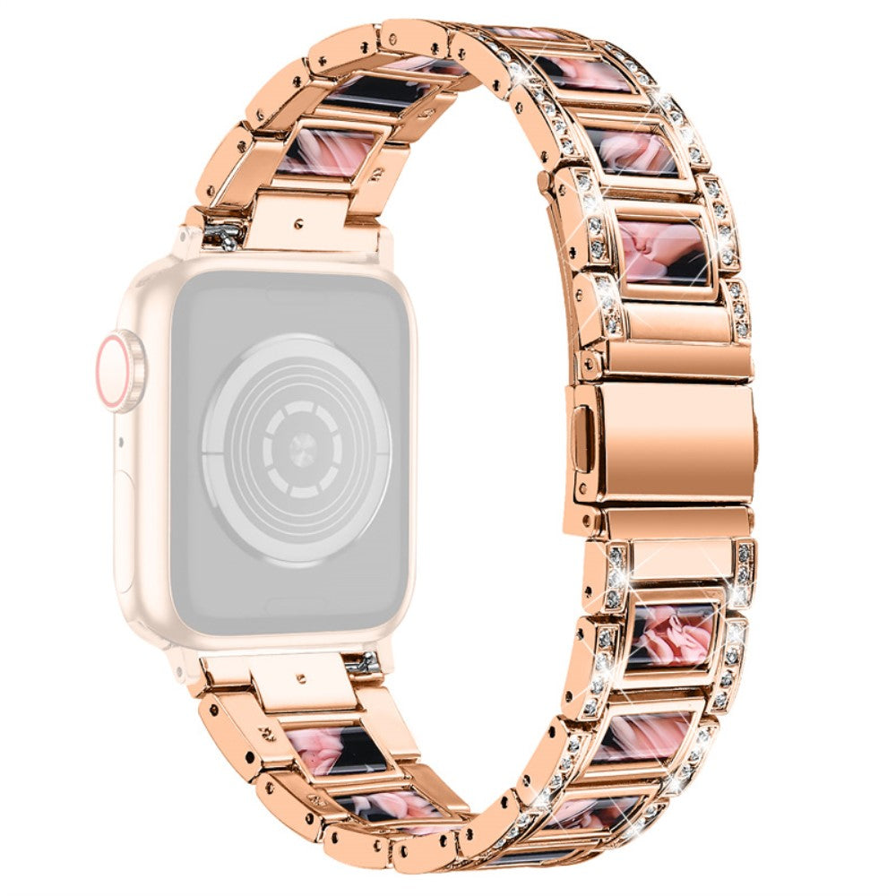 Mega holdbart Universal Apple Metal og Rhinsten Rem - Flerfarvet#serie_14
