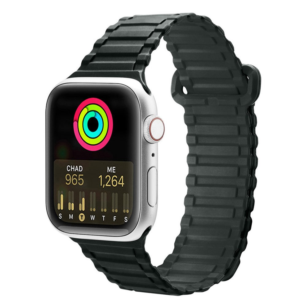 Tidsløst Universal Apple Silikone Rem - Grøn#serie_3