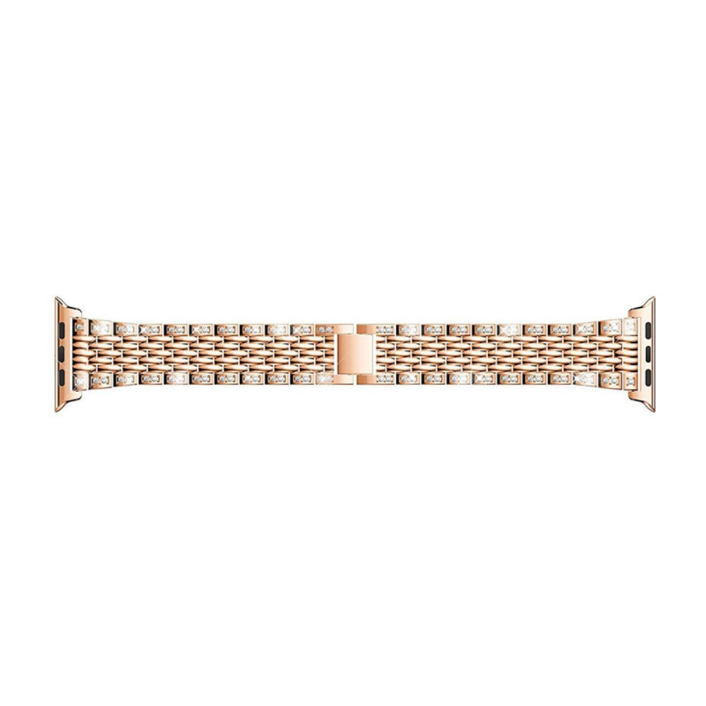 Vildt kønt Universal Apple Metal og Rhinsten Rem - Pink#serie_1