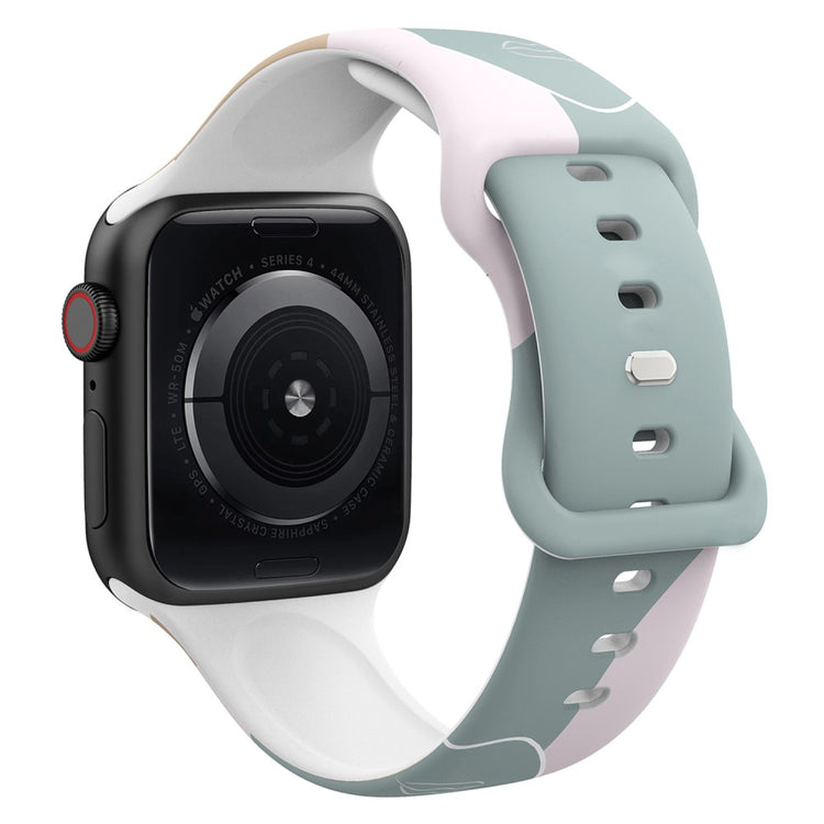 Mega fantastisk Apple Watch Series 7 45mm Silikone Rem - Flerfarvet#serie_7