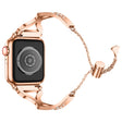 Straordinariamente Fantastico Apple Watch Series 7 45mm Metallo E Strass Cinturino