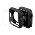 Flessibile Apple Watch Series 7 45mm Cover con Protezione schermo in Silicone / TPU