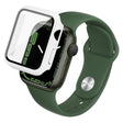 Super Elegante Apple Watch Series 7 45mm Cover con Protezione schermo in Vetro e Plastica