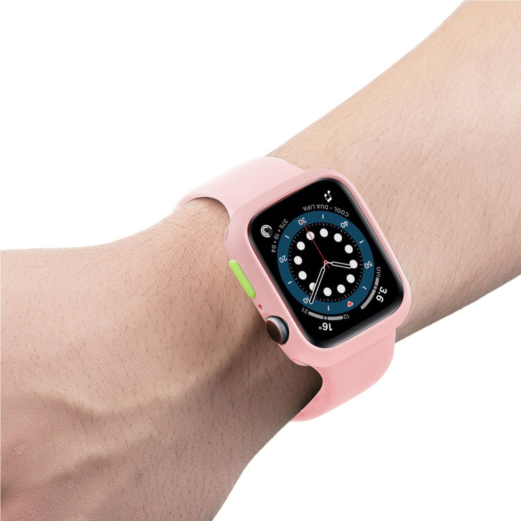 Apple Watch Series 7 45mm  Silikone Bumper  - Pink#serie_10