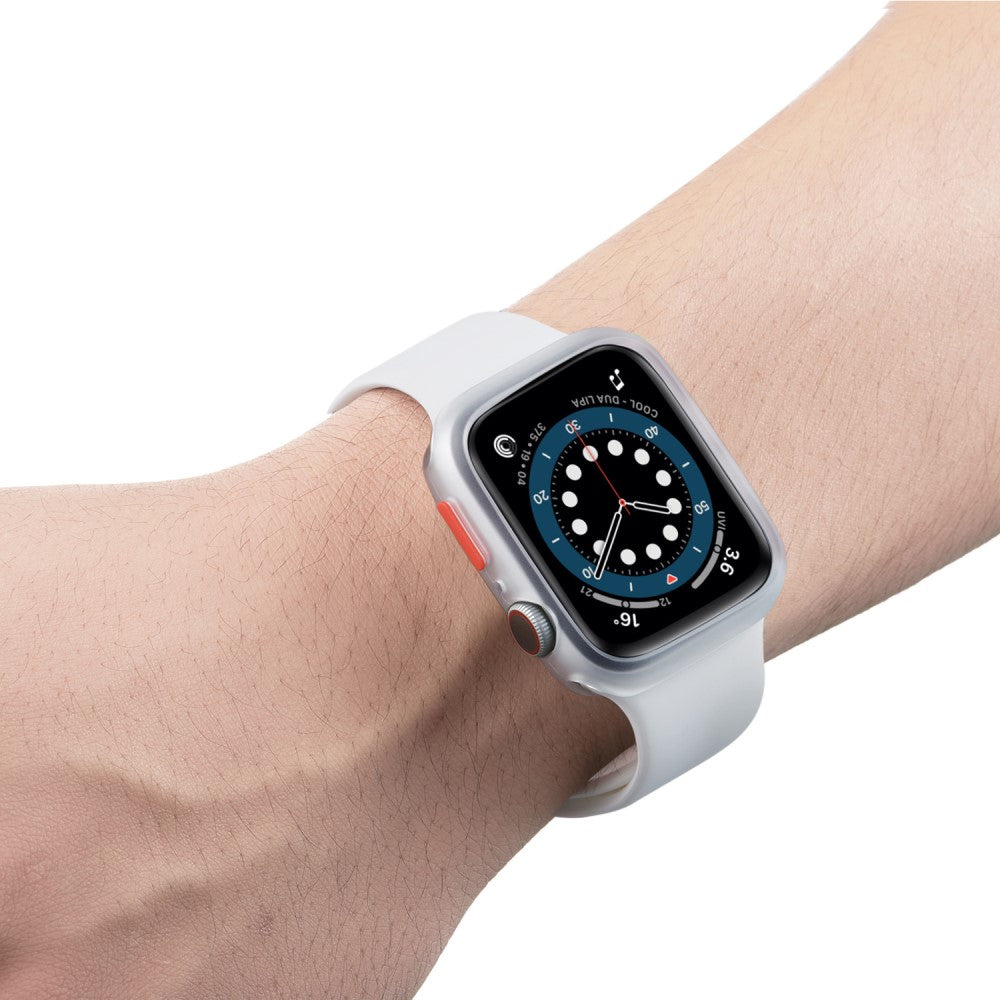 Apple Watch Series 7 45mm  Silikone Bumper  - Gennemsigtig#serie_4