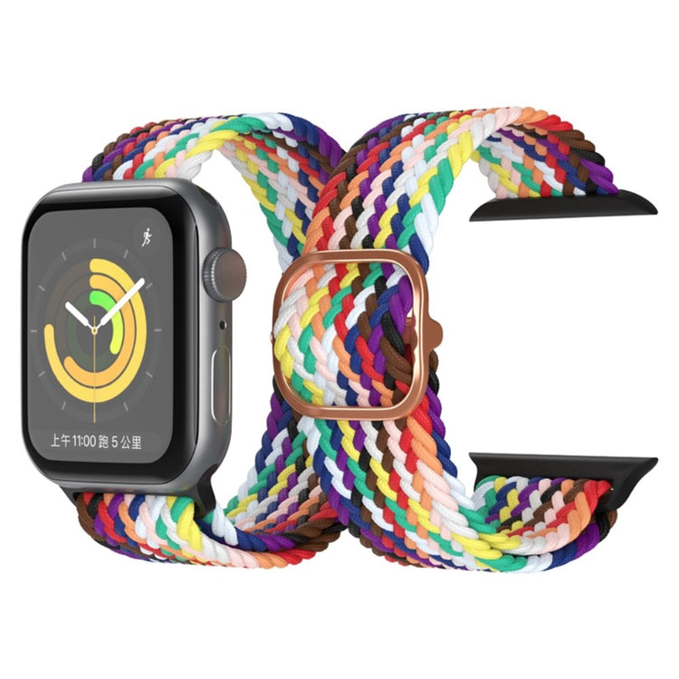 Mega godt Apple Watch Series 7 45mm Stof Urrem - Sort#serie_15