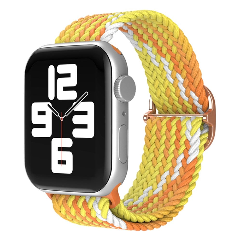 Mega godt Apple Watch Series 7 45mm Stof Urrem - Gul#serie_19