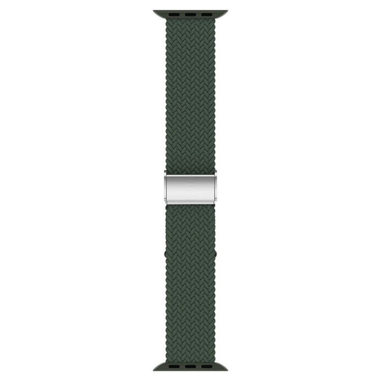 Holdbart Apple Watch Series 7 45mm Stof Urrem - Grøn#serie_5
