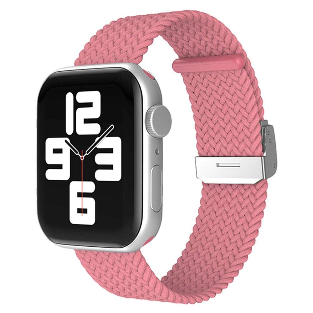 Holdbart Apple Watch Series 7 45mm Stof Urrem - Pink#serie_6