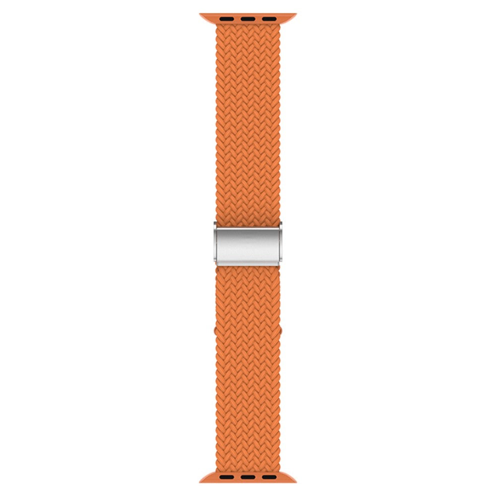 Holdbart Apple Watch Series 7 45mm Stof Urrem - Orange#serie_8