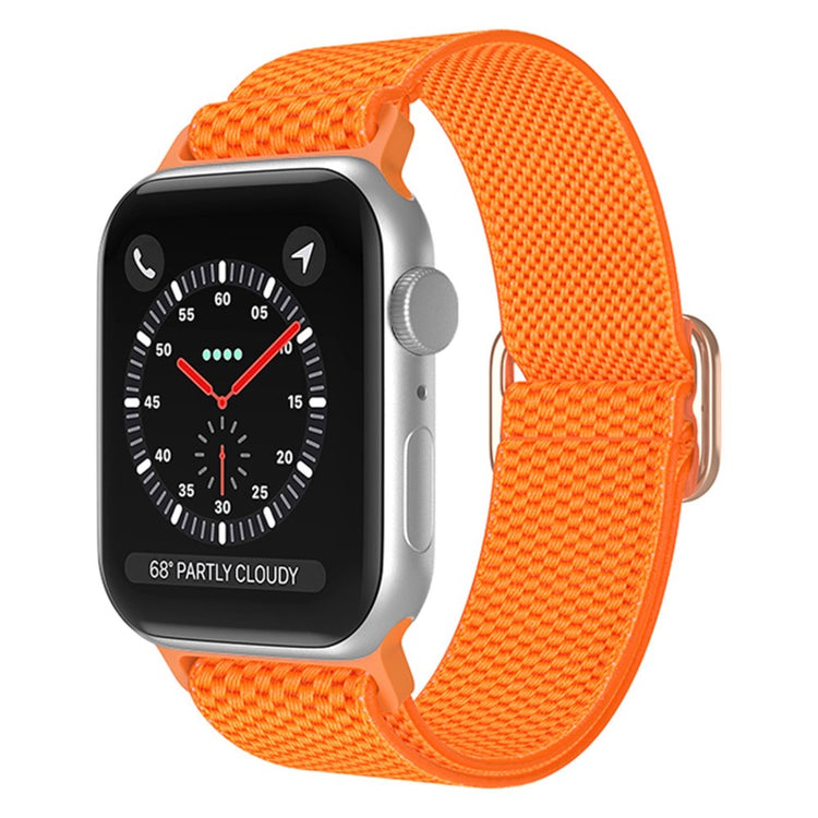 Vildt fantastisk Apple Watch Series 7 45mm Stof Urrem - Orange#serie_1