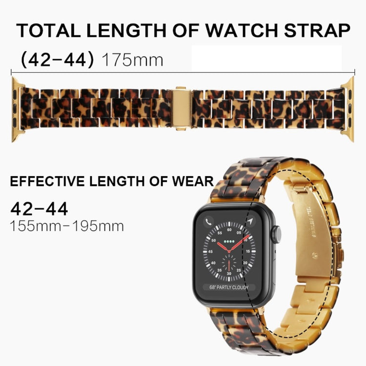 Mega komfortabel Apple Watch Series 7 45mm  Urrem - Hvid#serie_17